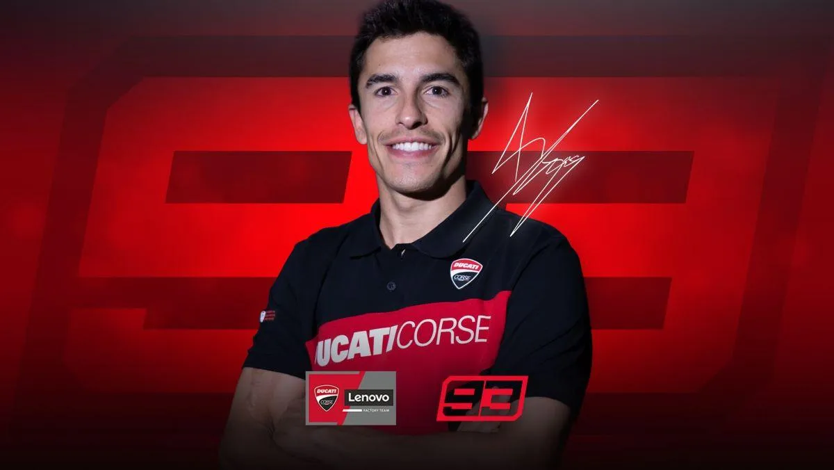 MotoGP: Marc Marquez and Ducati join forces until 2026!